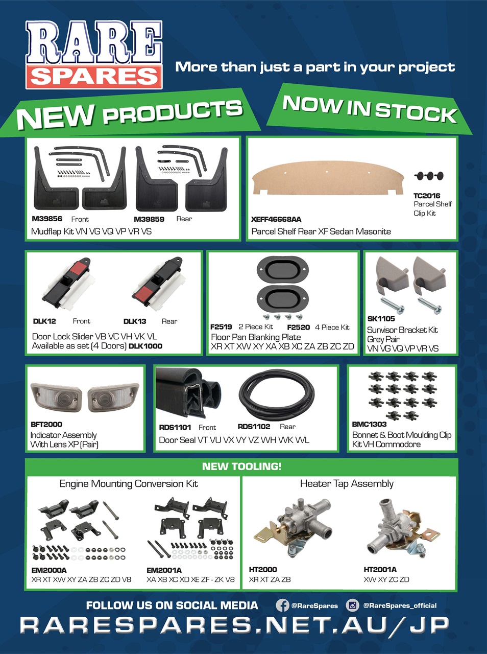 JUST PARTS Preview Pages