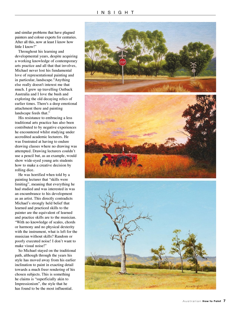 Australian How to Paint Preview Pages