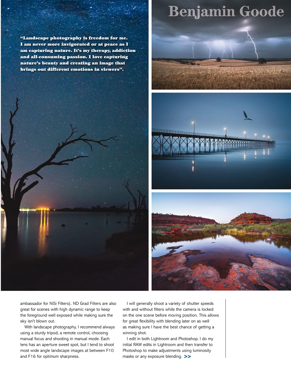 Creative Artist Preview Pages