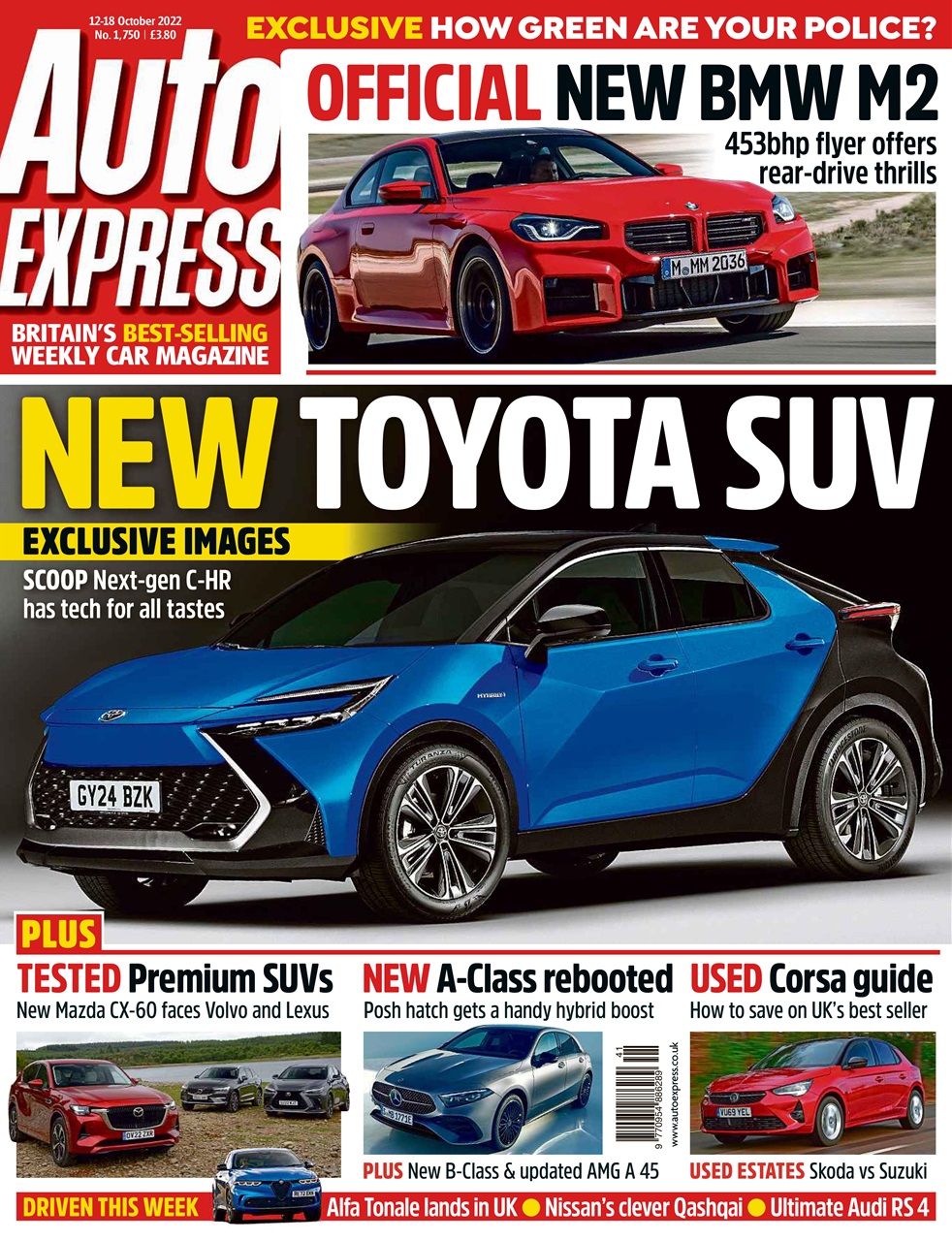 Auto Express Preview Pages