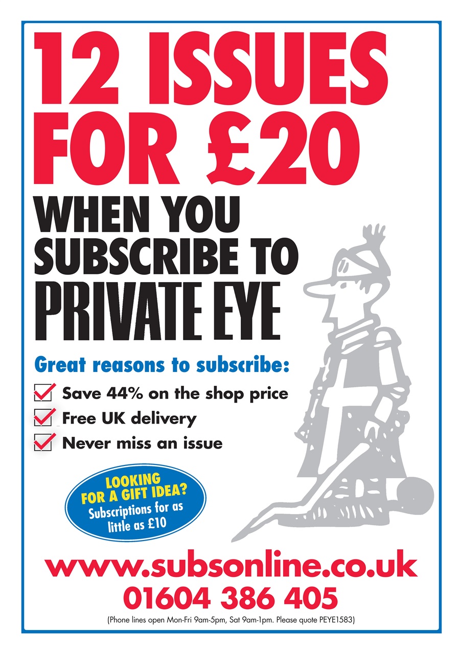 Private Eye Preview Pages