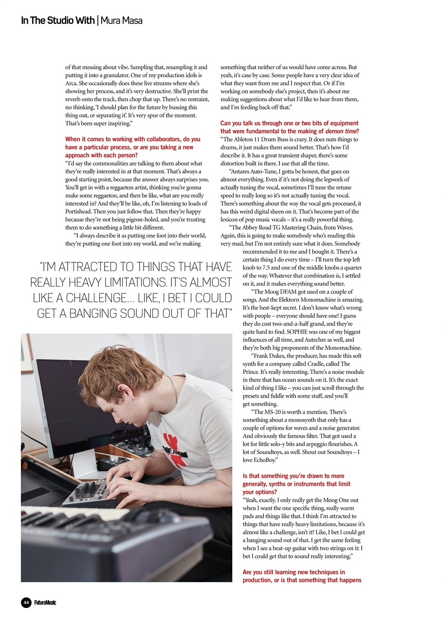 Future Music Preview Pages