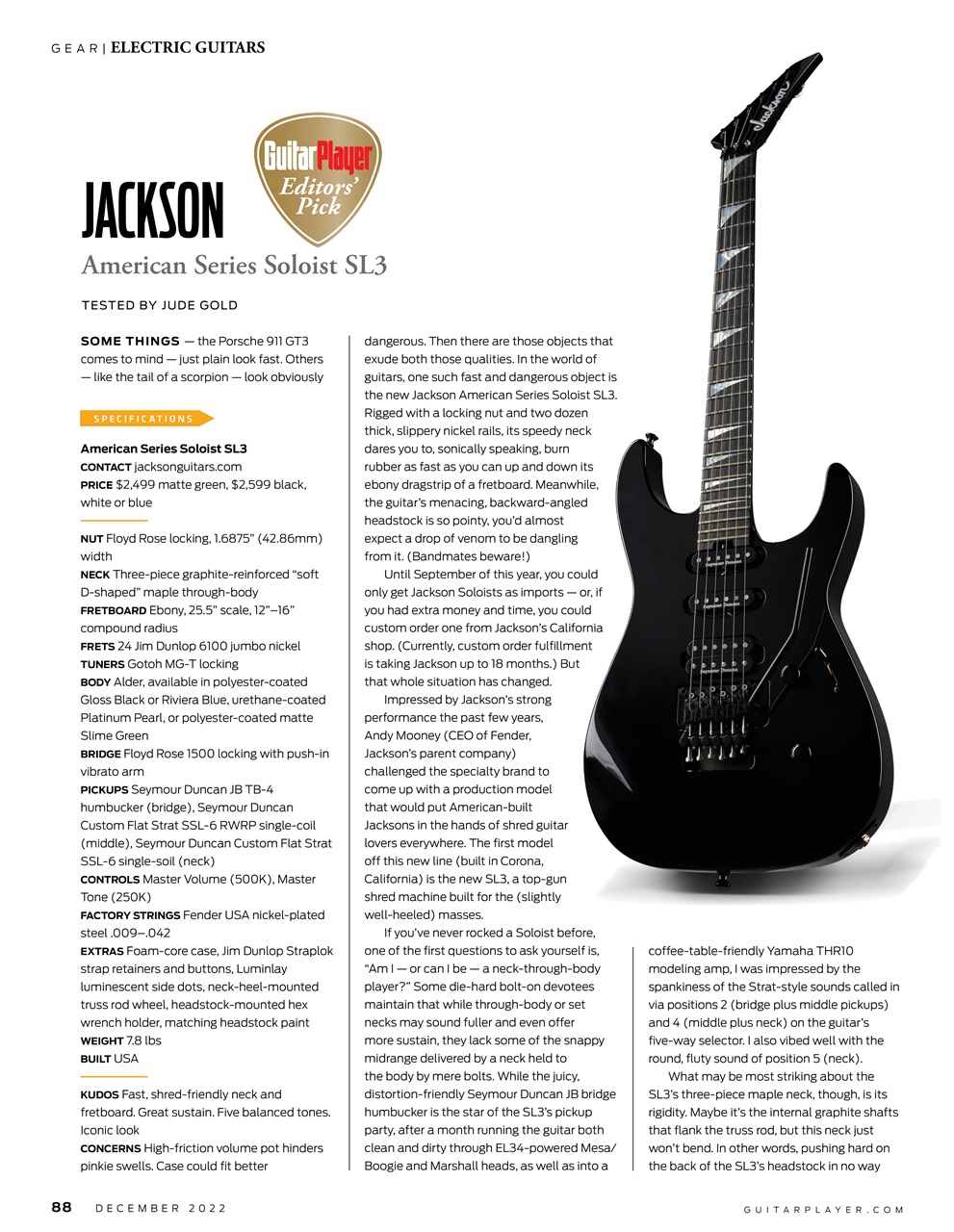 Guitar Player Preview Pages