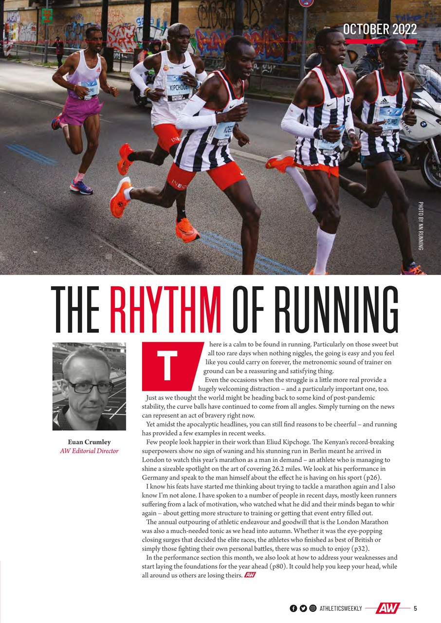 AW – Athletics Weekly Magazine Preview Pages