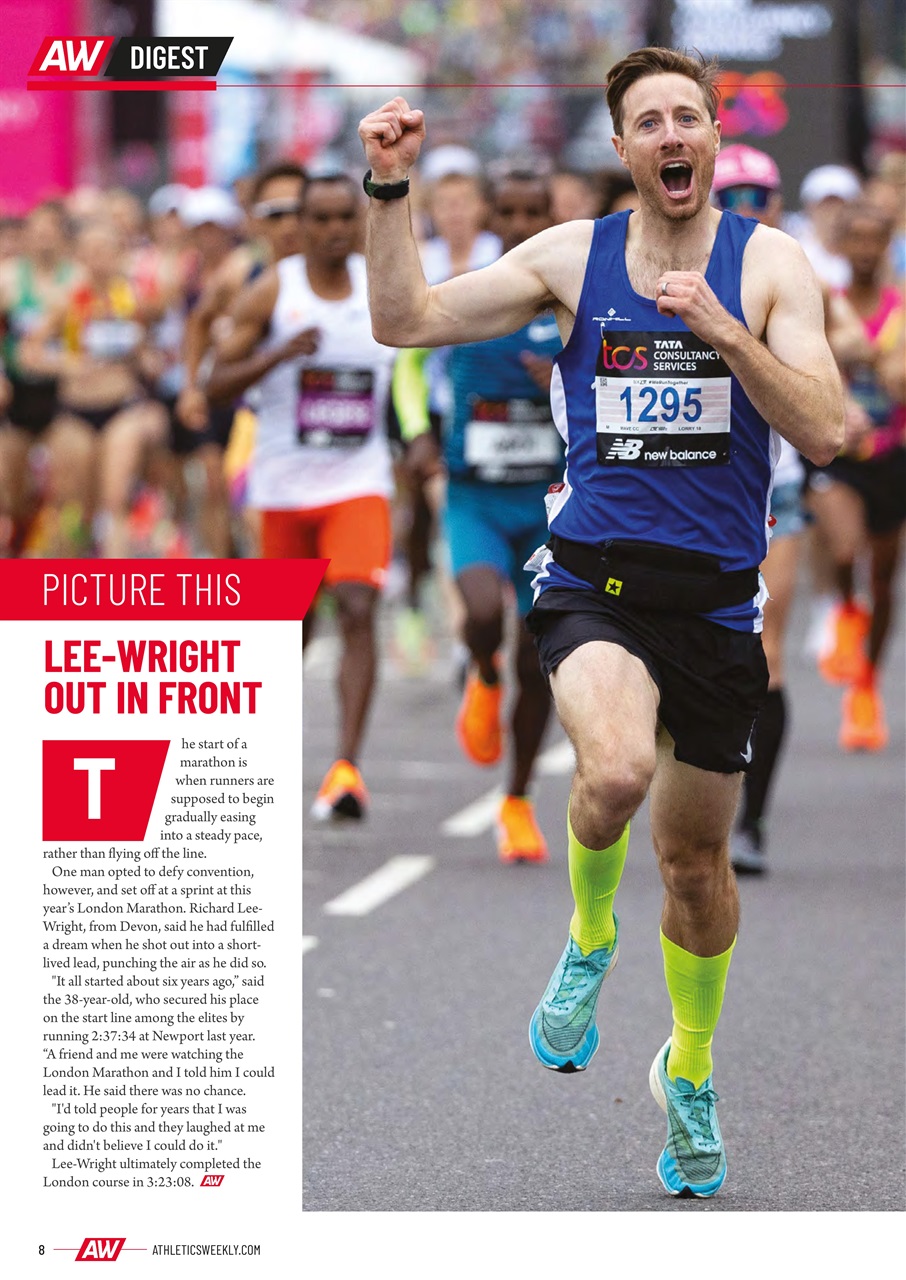 AW – Athletics Weekly Magazine Preview Pages