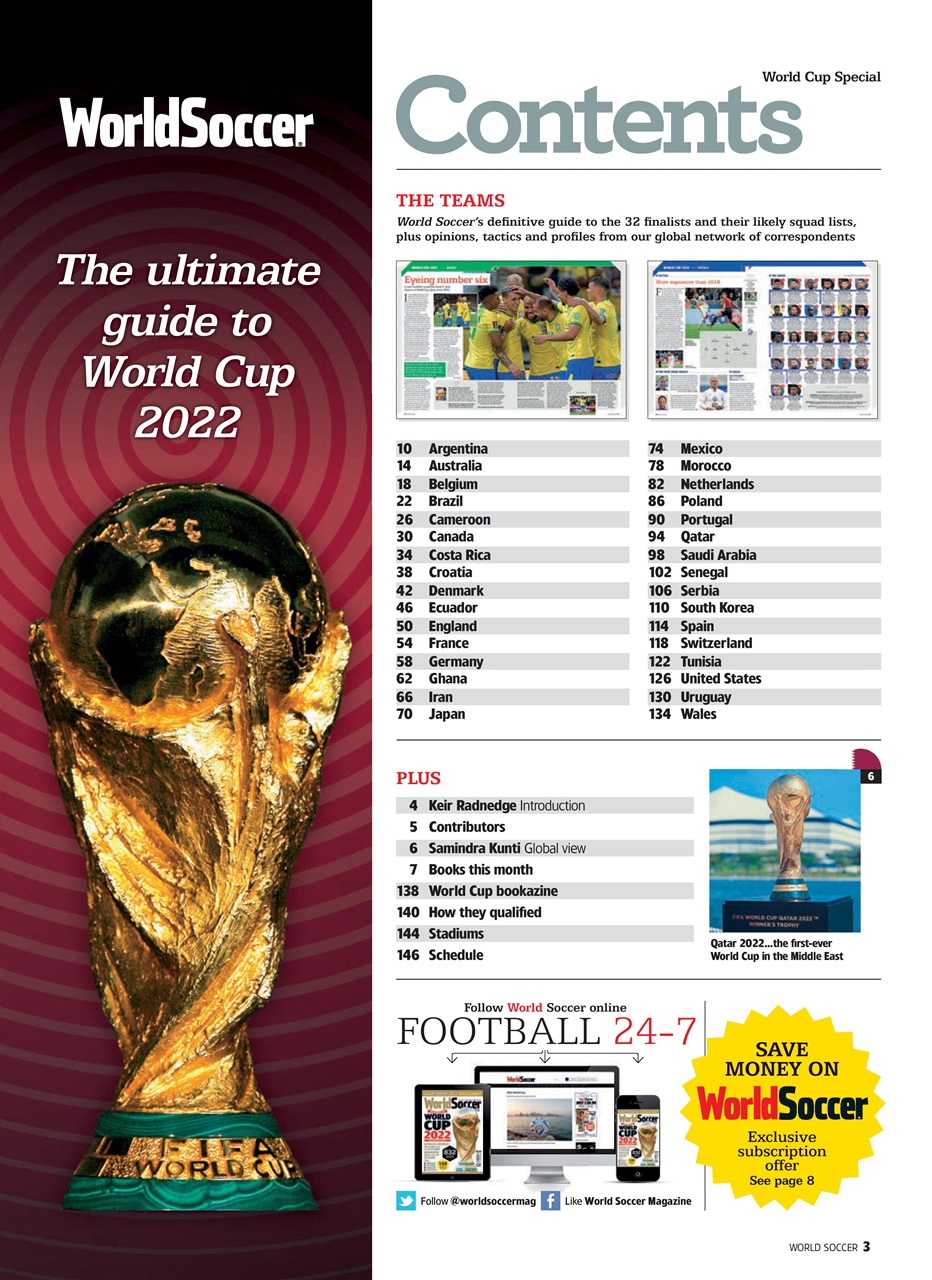 World Soccer Preview Pages