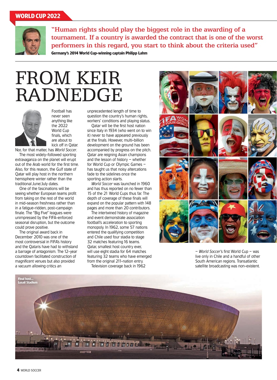World Soccer Preview Pages