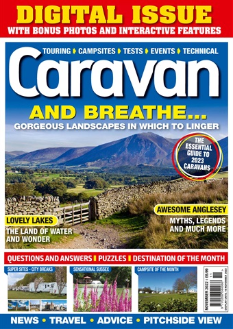 Caravan Magazine issue November 2022 - And breathe...