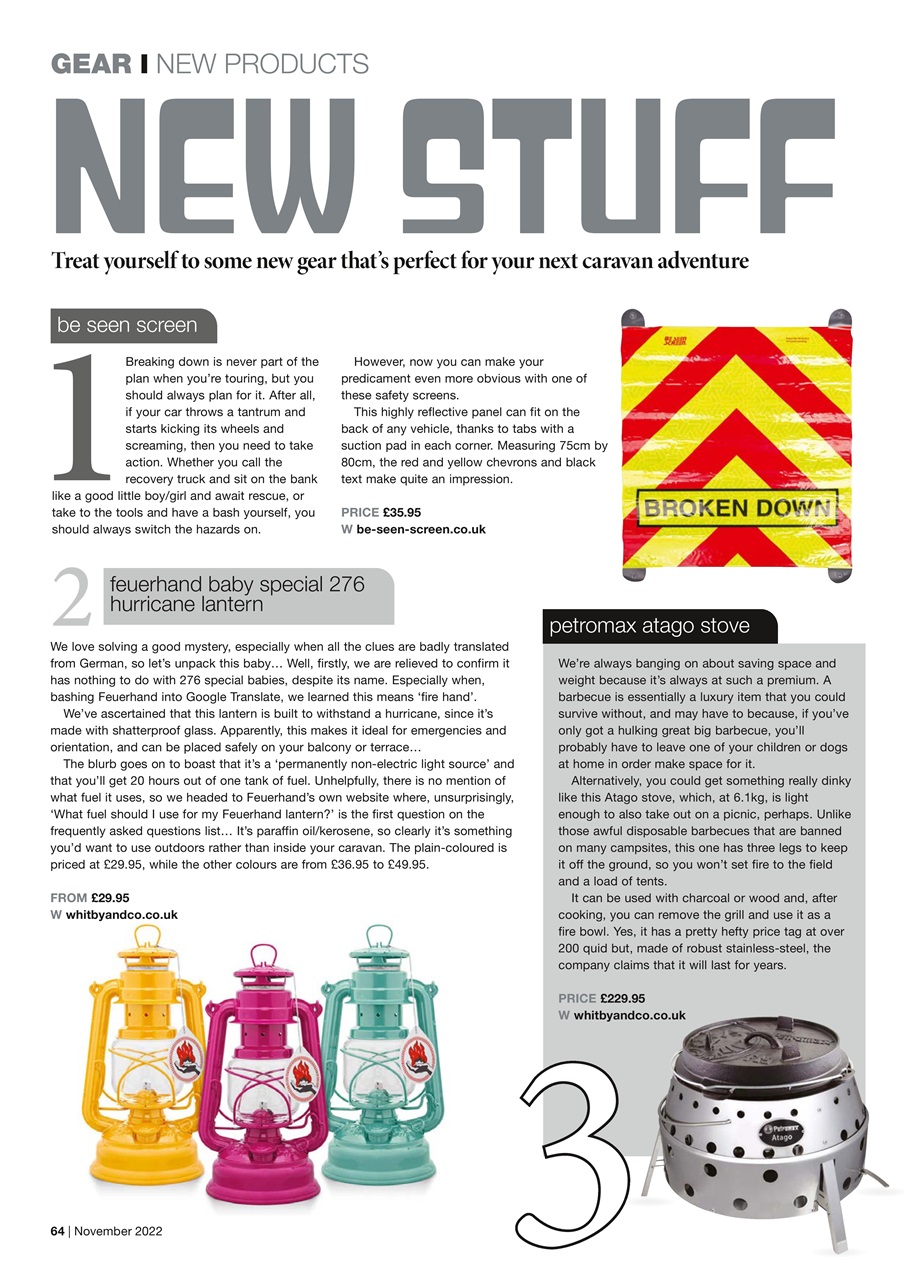 Caravan Magazine Preview Pages