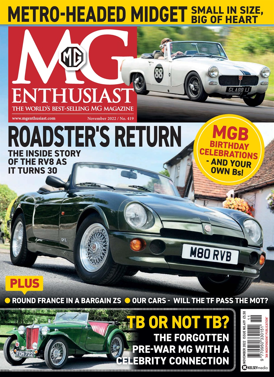 MG Enthusiast Preview Pages
