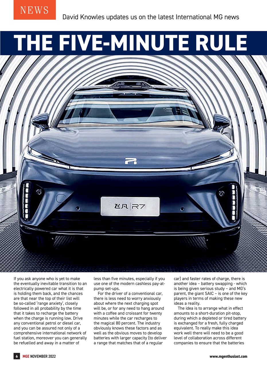 MG Enthusiast Preview Pages