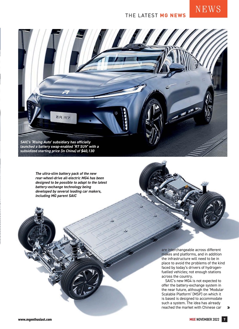 MG Enthusiast Preview Pages