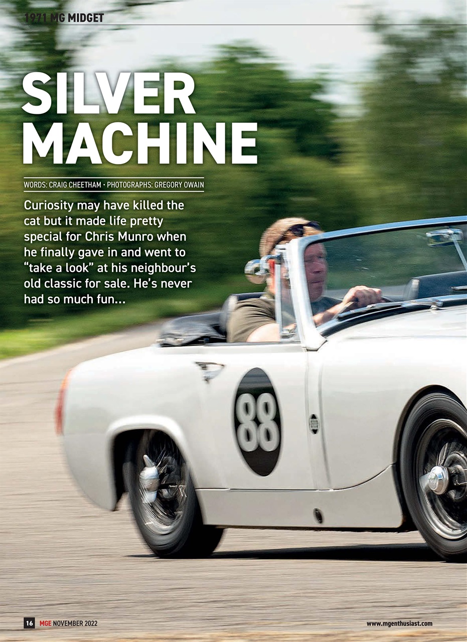 MG Enthusiast Preview Pages