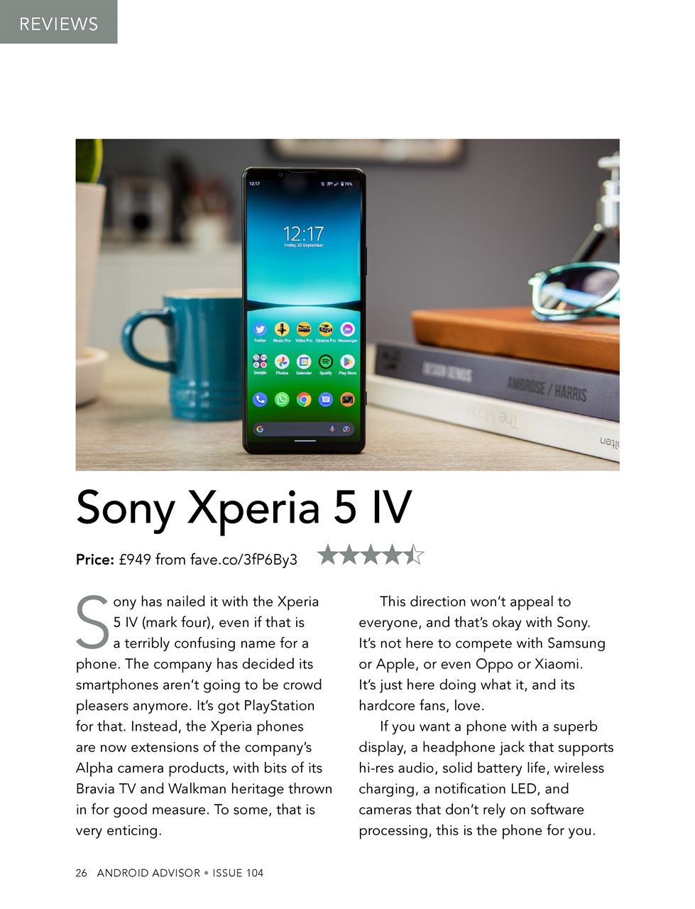 Android Advisor Preview Pages
