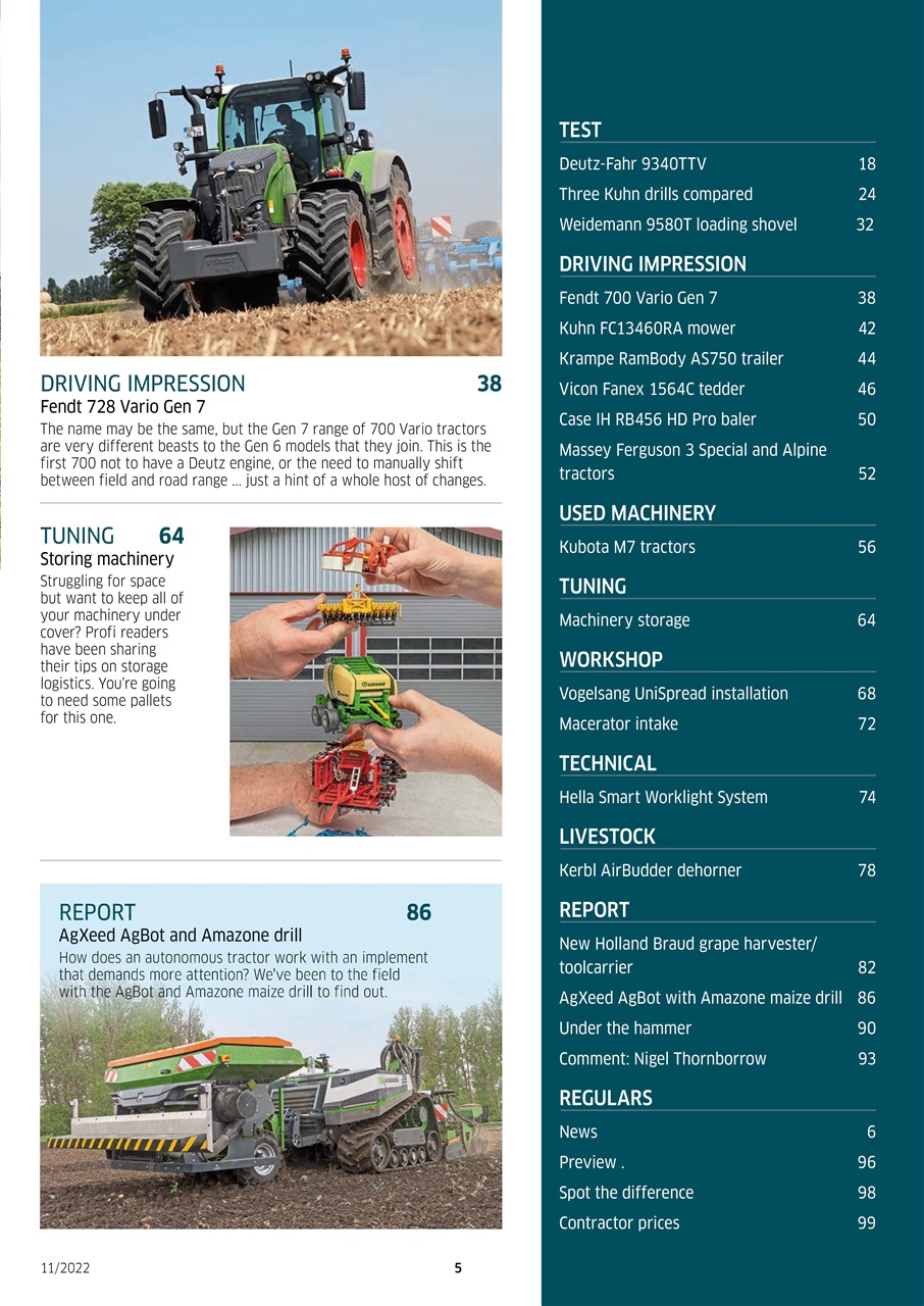 Profi International Preview Pages