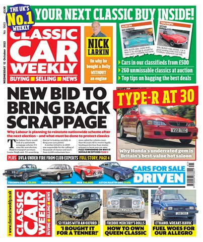 Classic Car Weekly issue 12-Oct-22