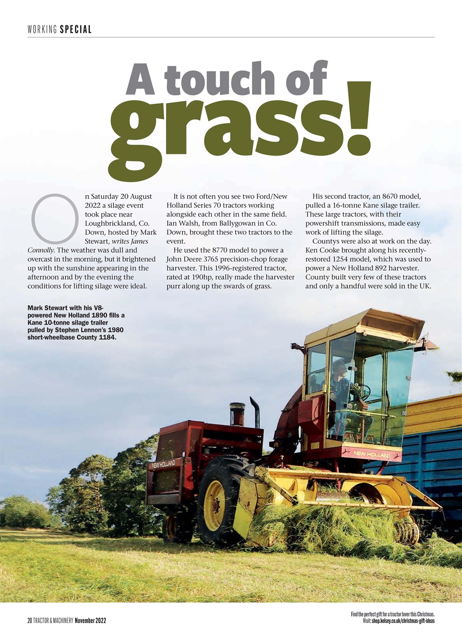 Tractor & Machinery Preview Pages