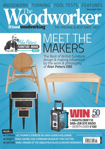 The Woodworker Magazine issue November 2022