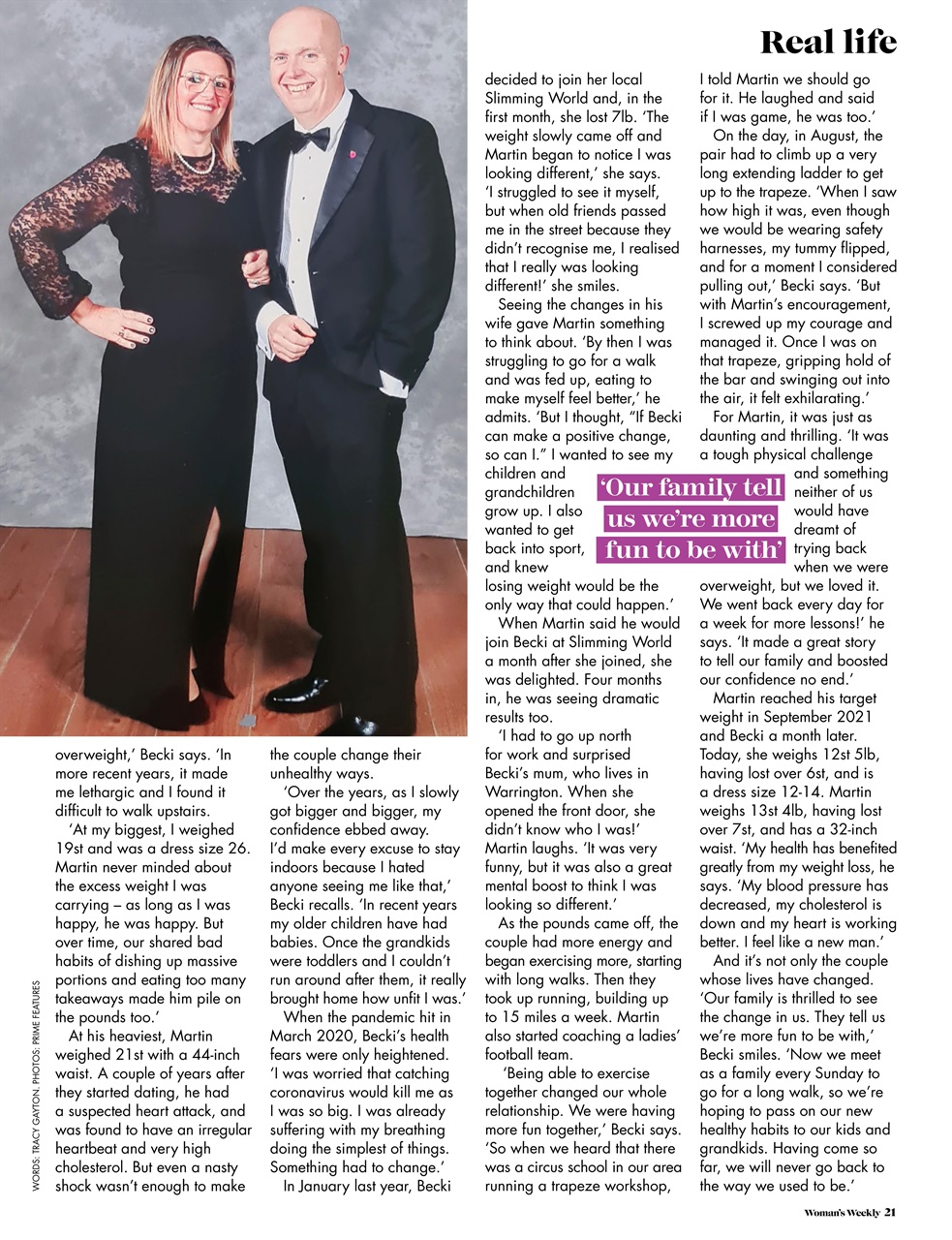 Woman's Weekly Preview Pages