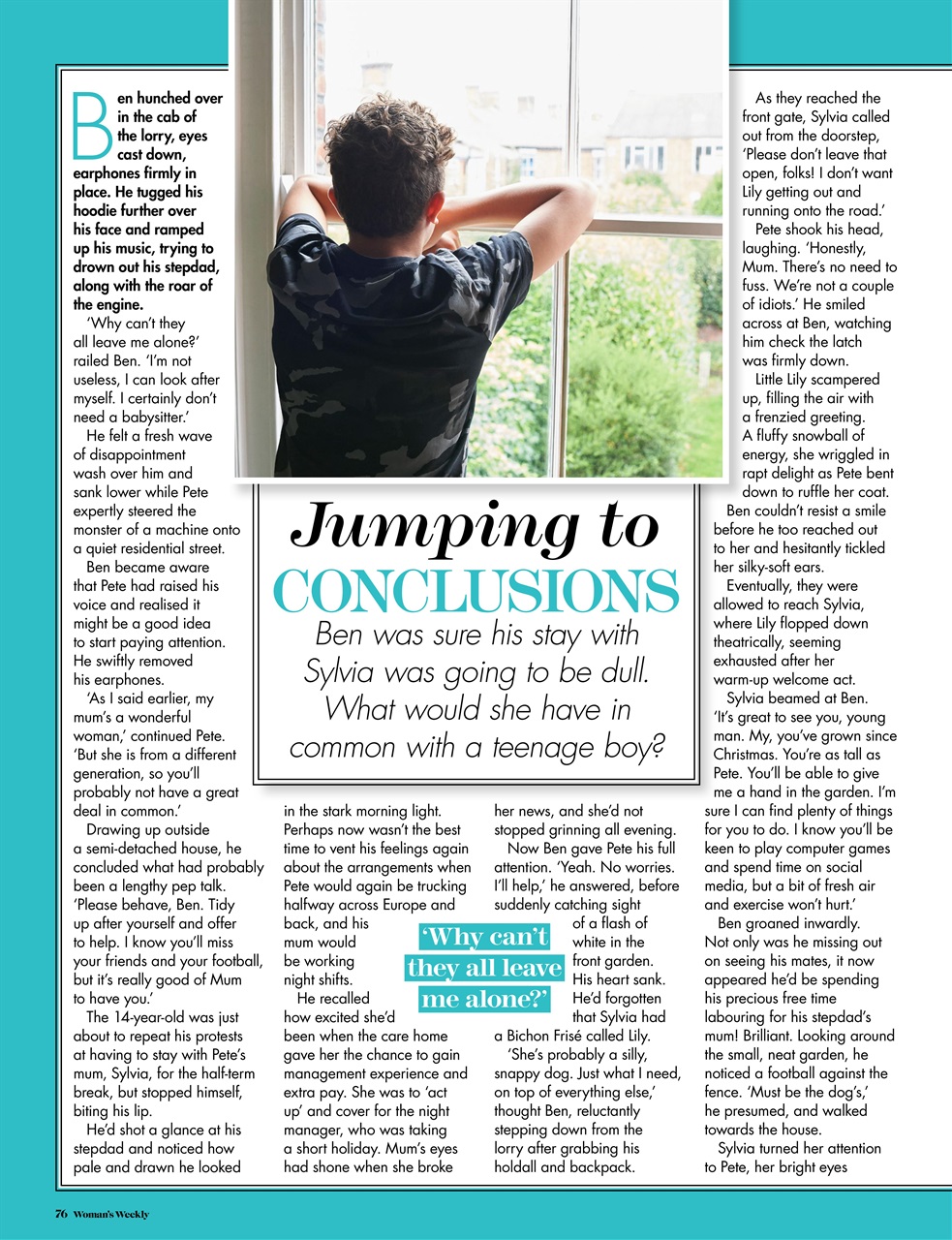 Woman's Weekly Preview Pages