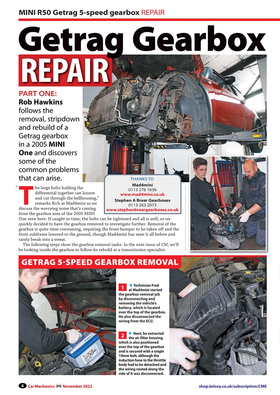 Car Mechanics Preview Pages