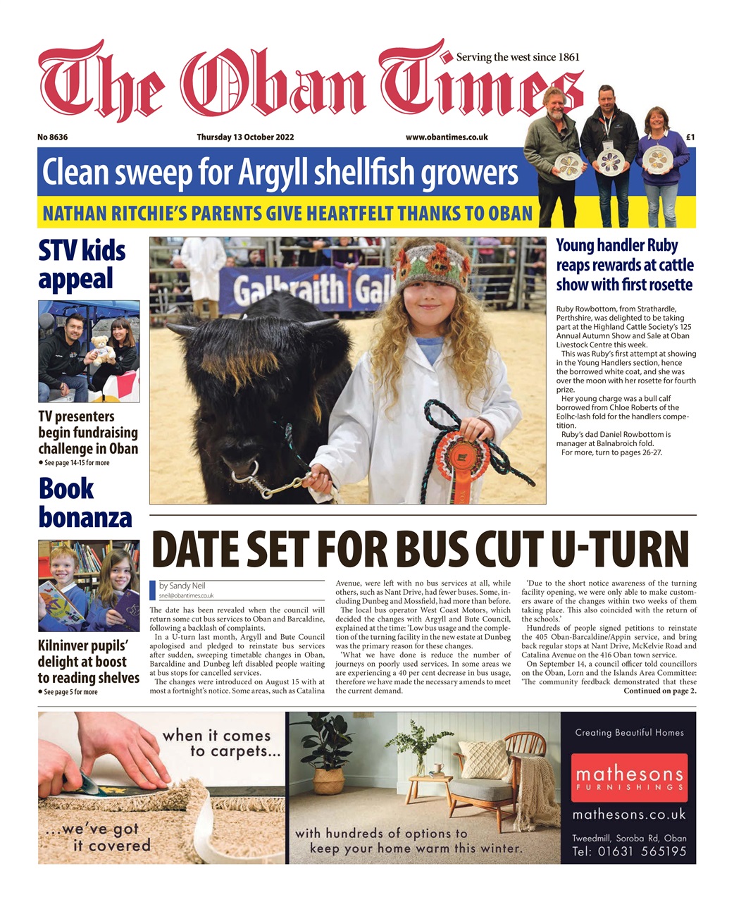 The Oban Times & Lochaber Times Preview Pages