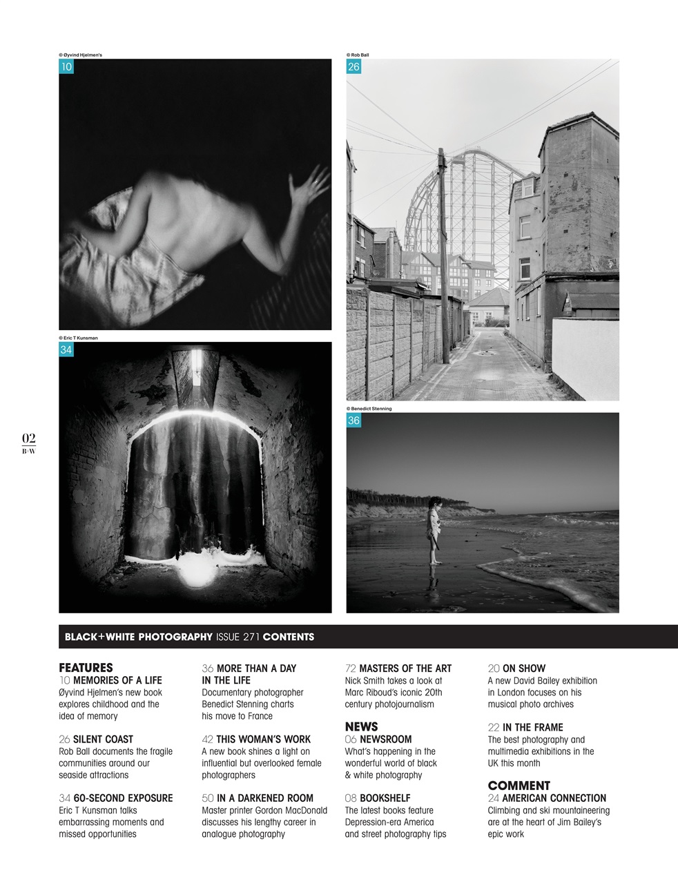 Black+White Photography Preview Pages