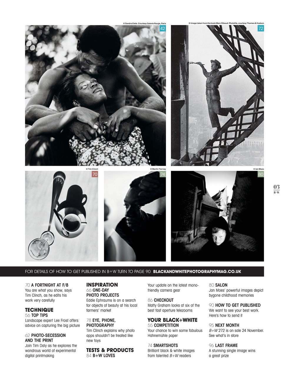 Black+White Photography Preview Pages