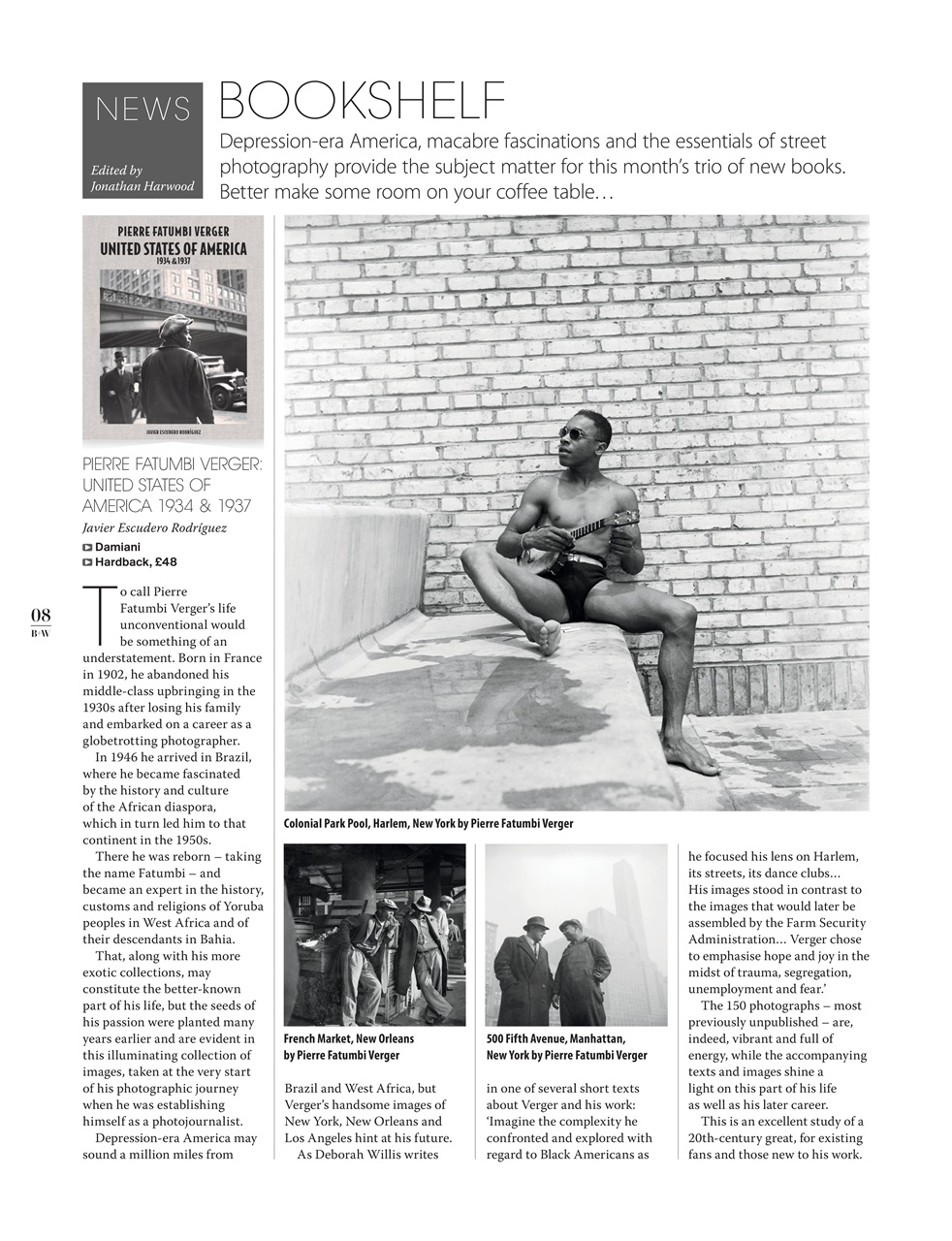 Black+White Photography Preview Pages