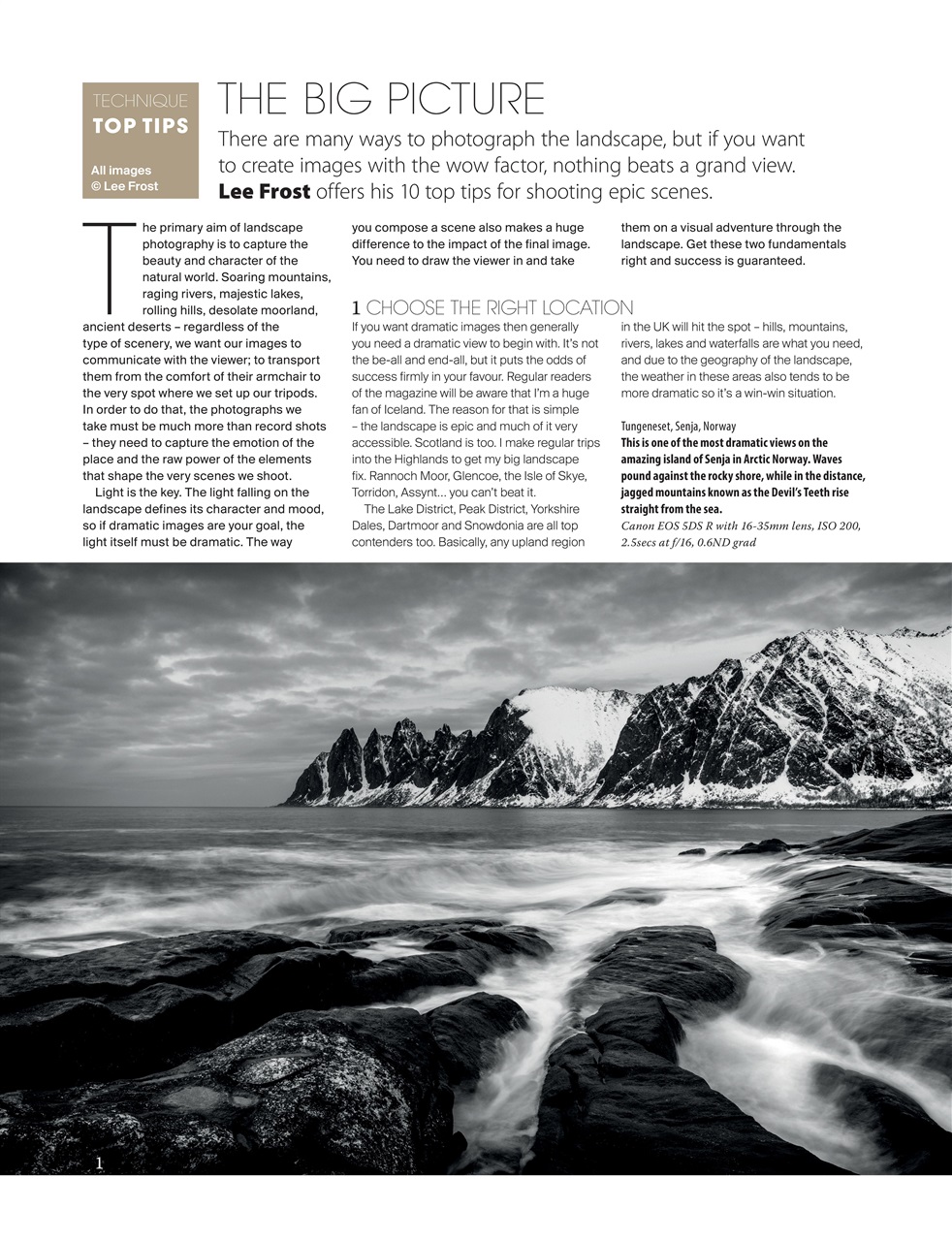 Black+White Photography Preview Pages