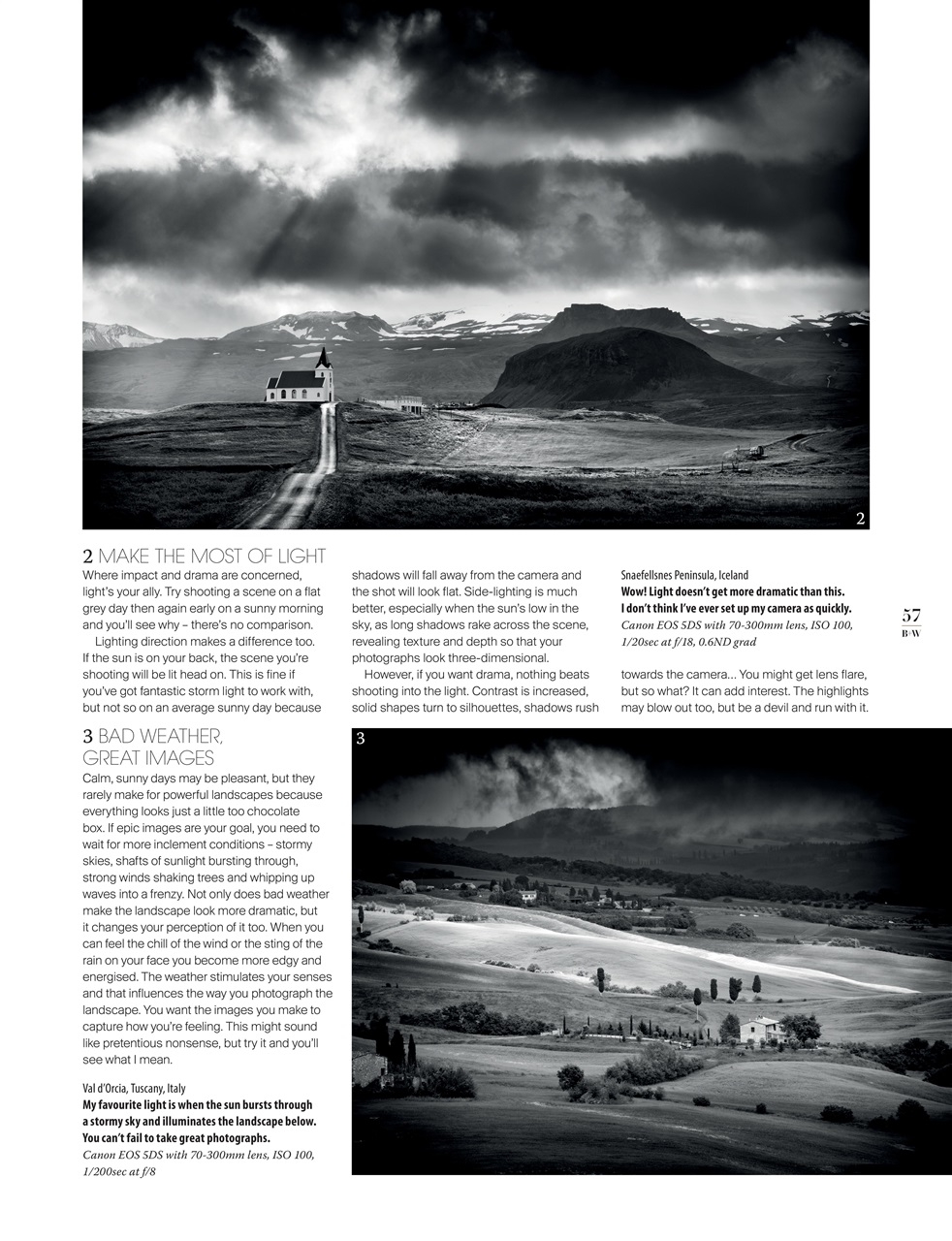 Black+White Photography Preview Pages