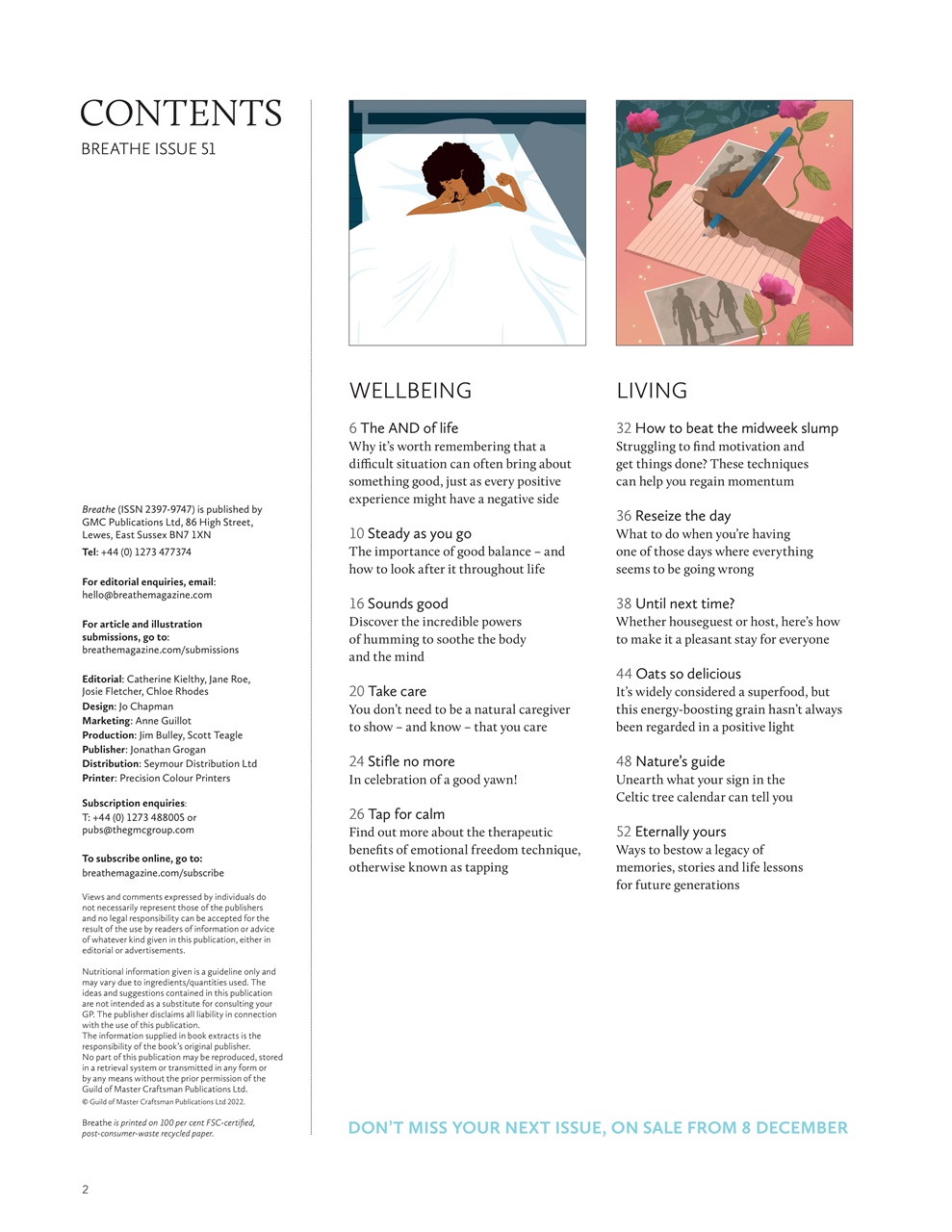 Breathe Preview Pages