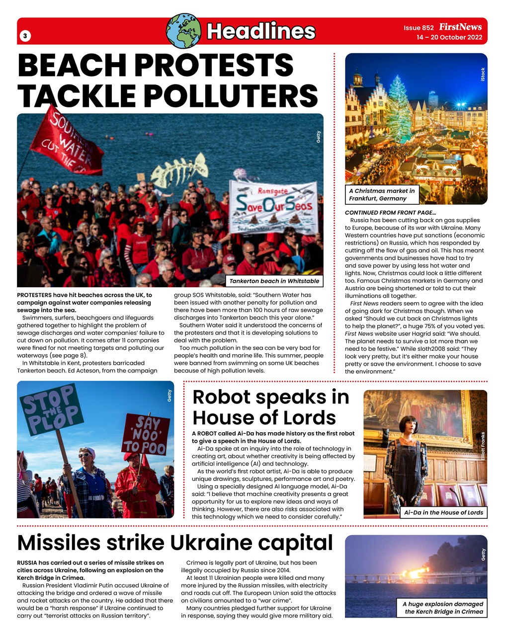 First News Preview Pages