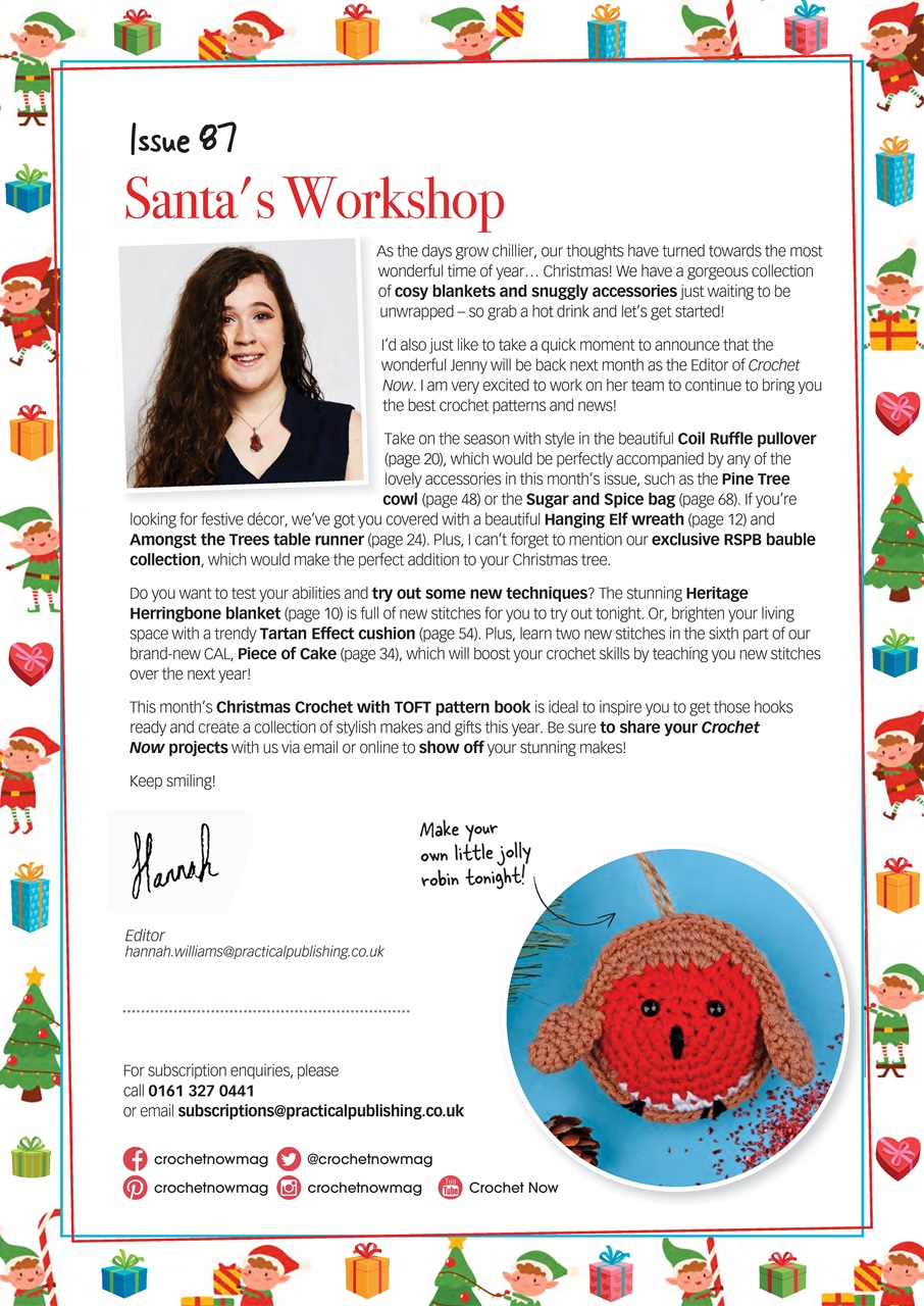 Crochet Now Magazine Preview Pages