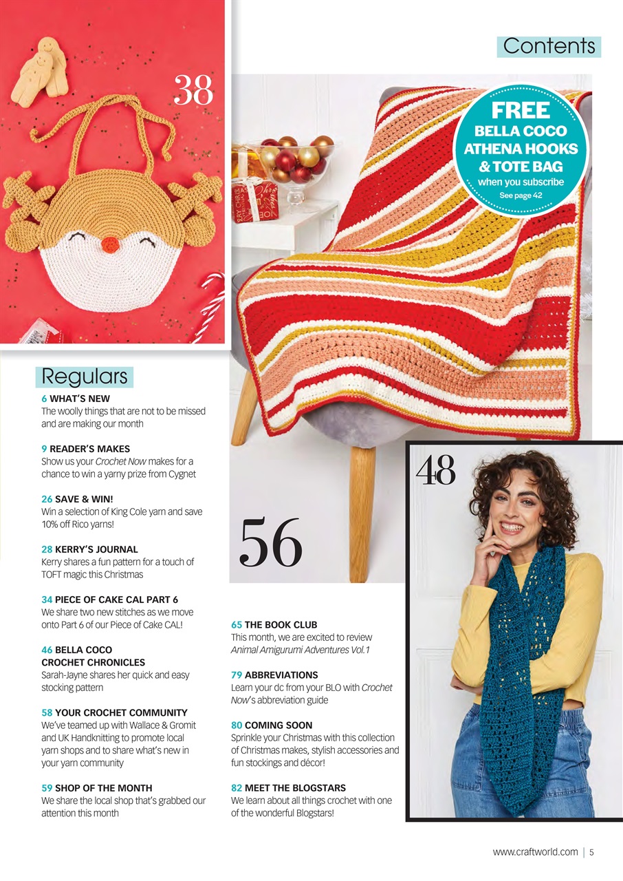 Crochet Now Magazine Preview Pages