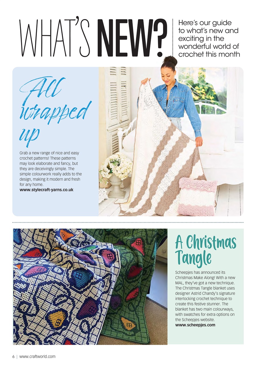 Crochet Now Magazine Preview Pages