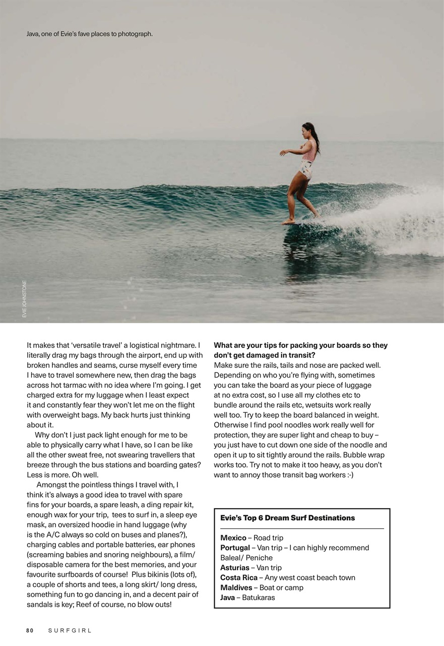 SurfGirl Magazine Preview Pages
