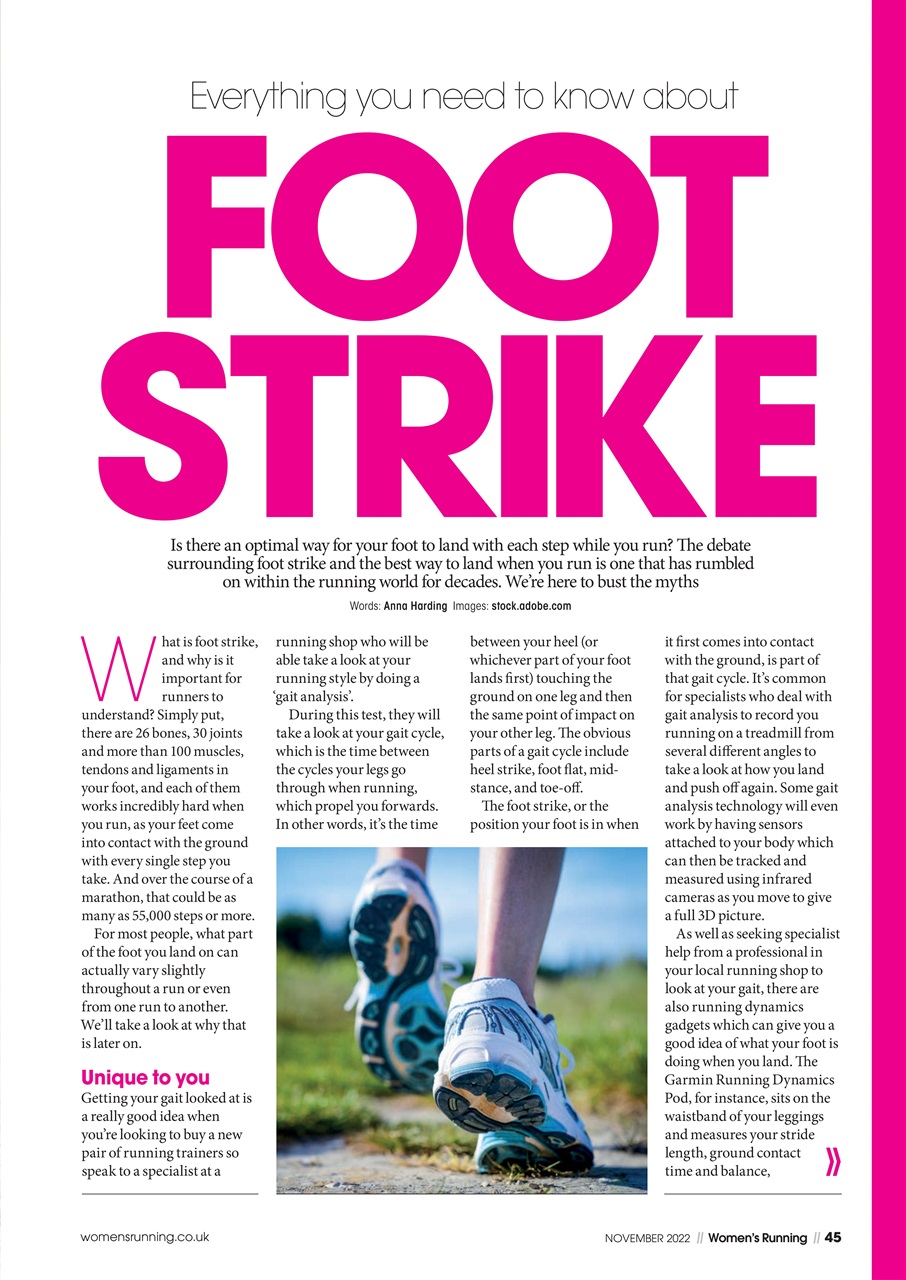 Women’s Running Preview Pages