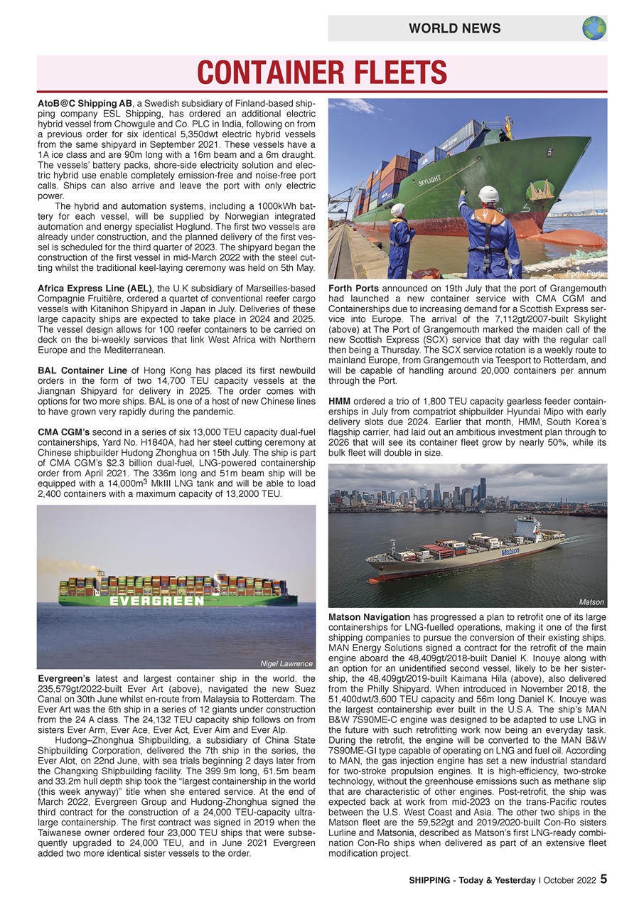 Shipping Today & Yesterday Preview Pages