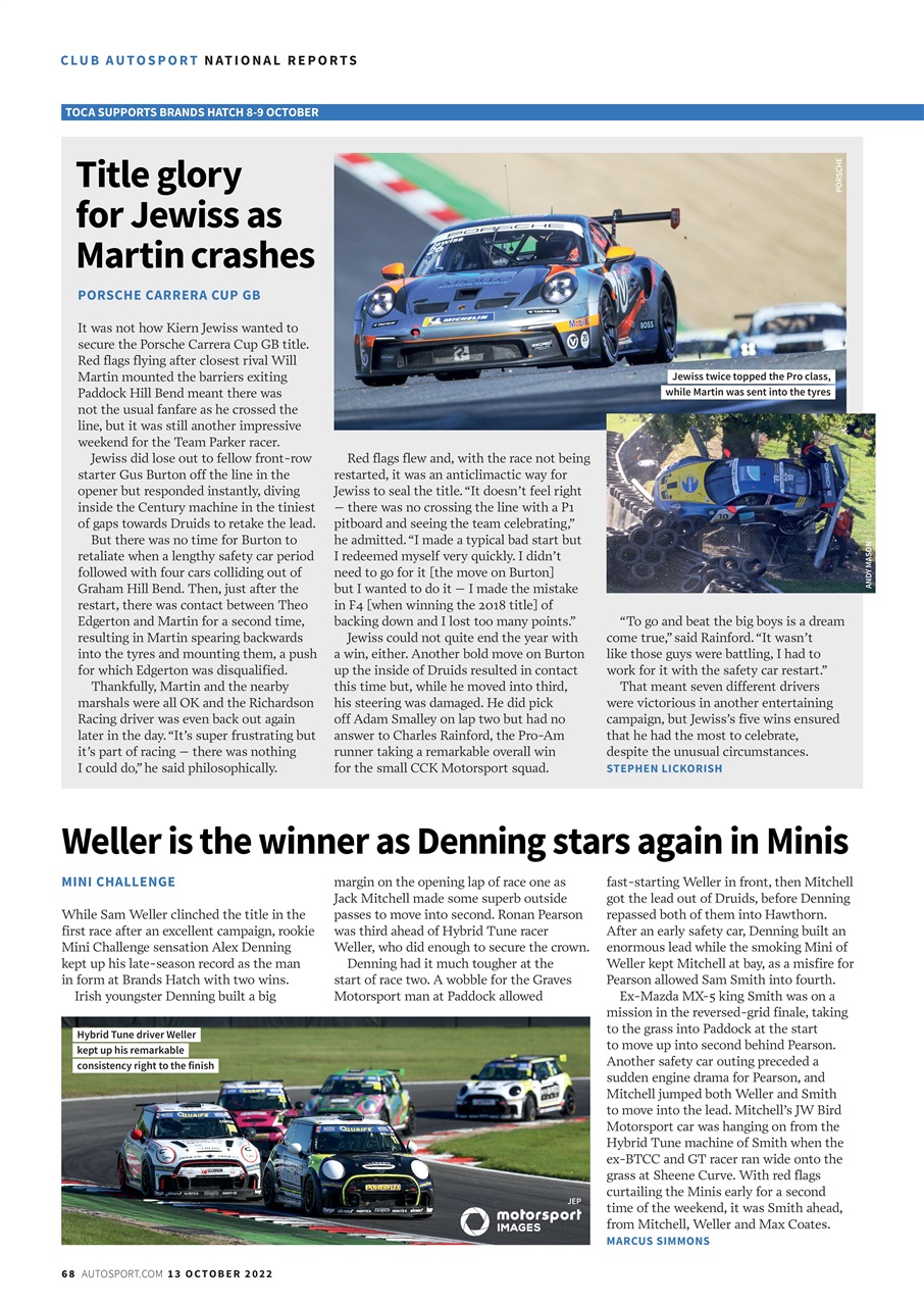Autosport Preview Pages