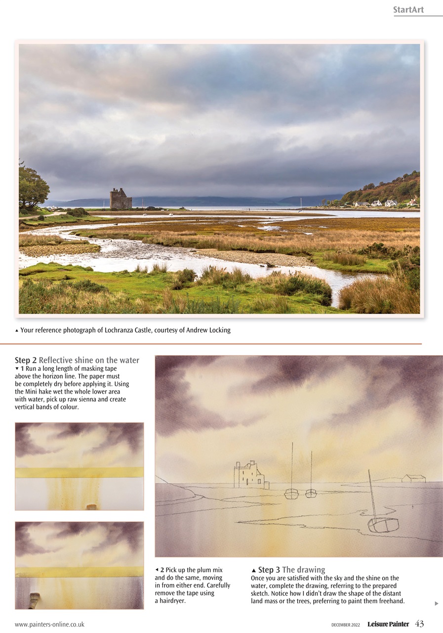 Leisure Painter & The Artist Preview Pages