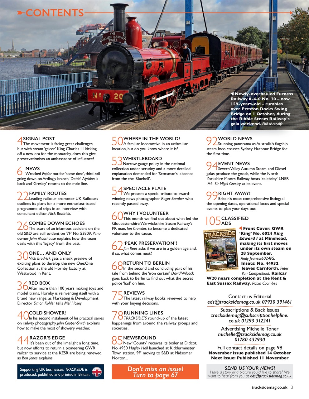 Trackside Preview Pages