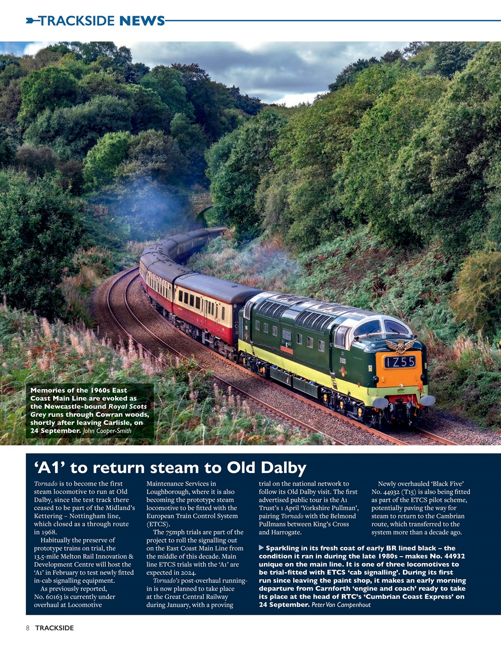 Trackside Preview Pages