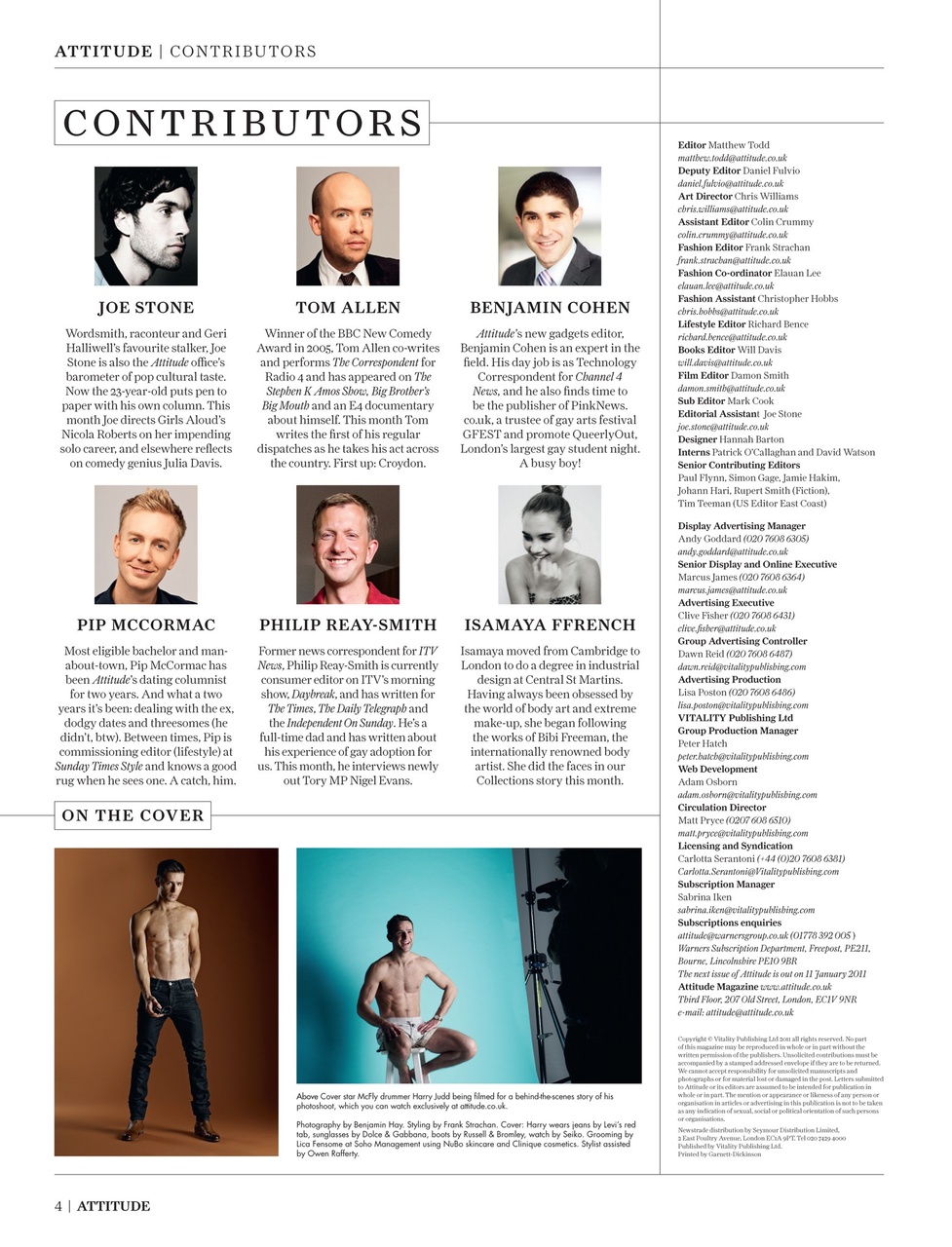 Attitude Preview Pages