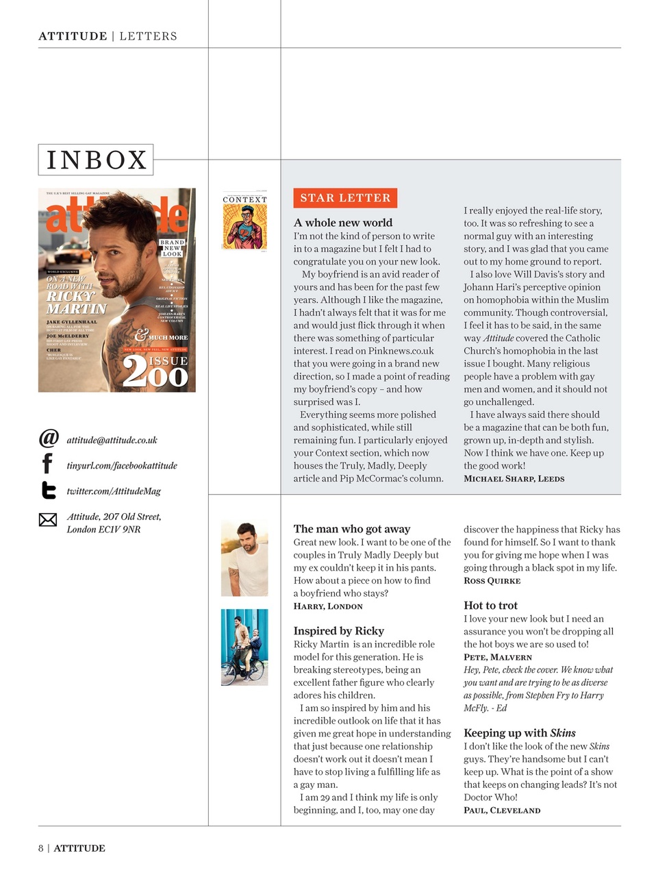 Attitude Preview Pages