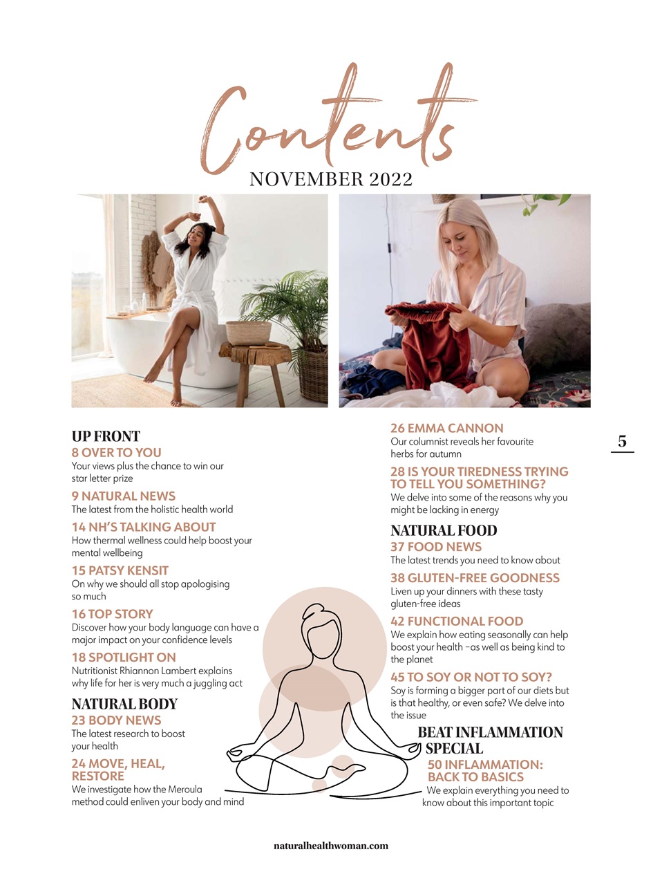 Natural Health Preview Pages