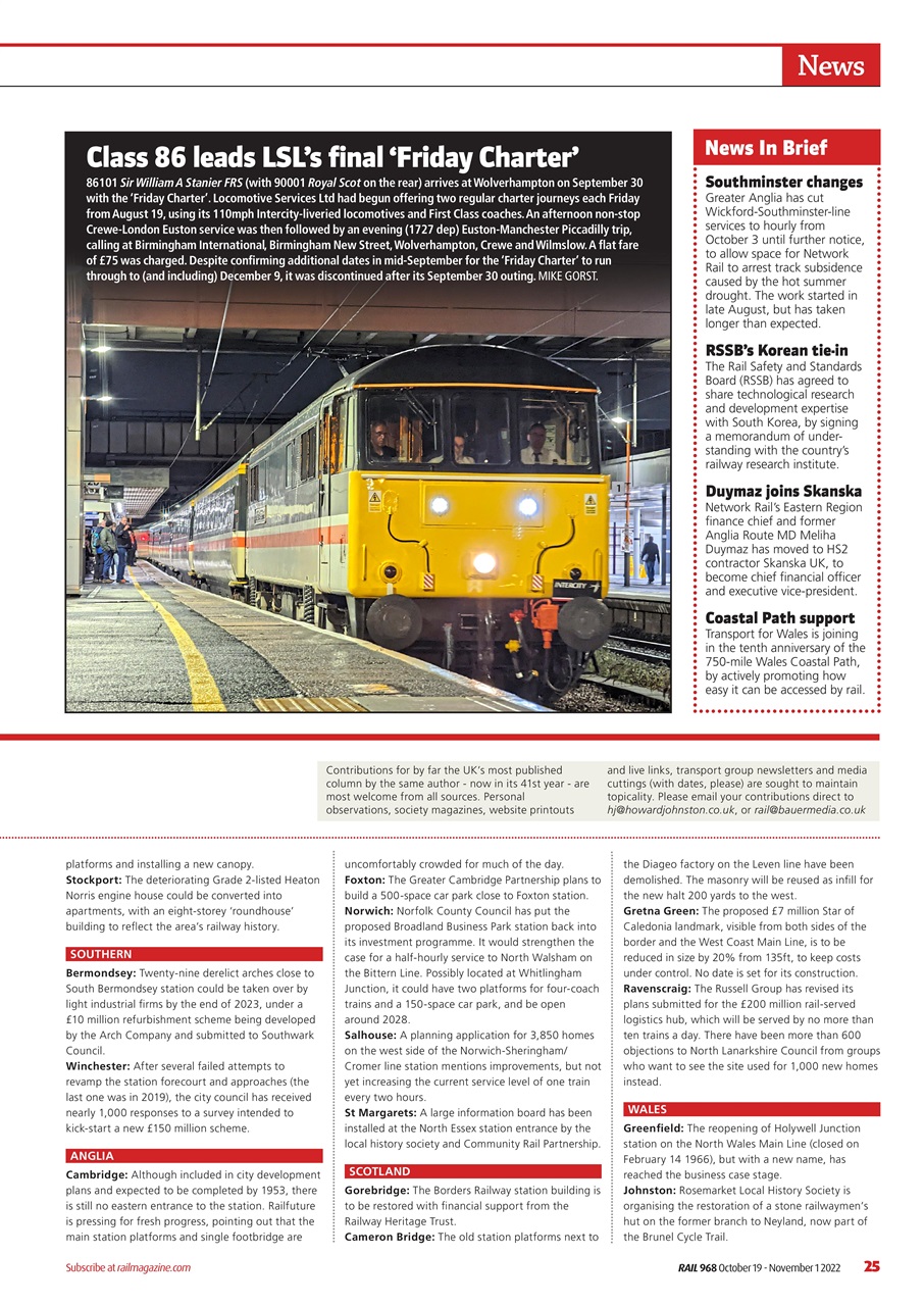 Rail Preview Pages