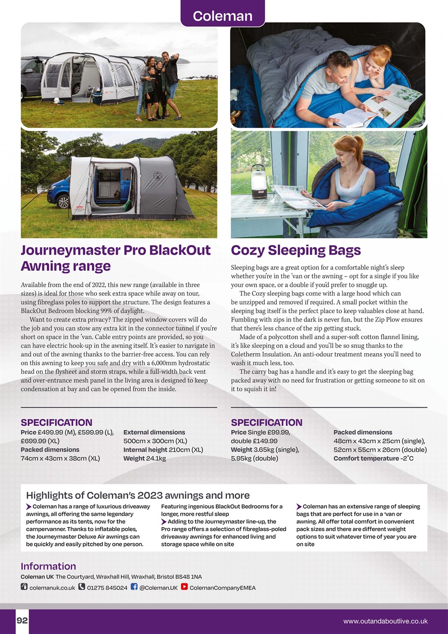 What Motorhome magazine Preview Pages