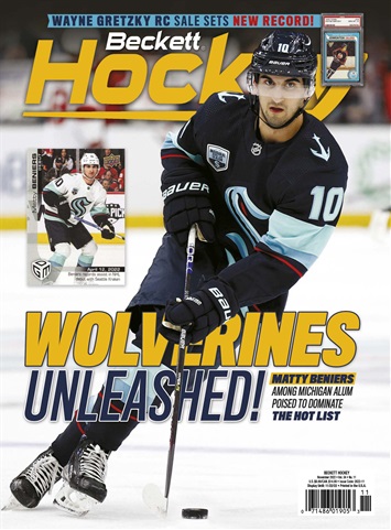 Beckett Hockey Magazine issue November 2022