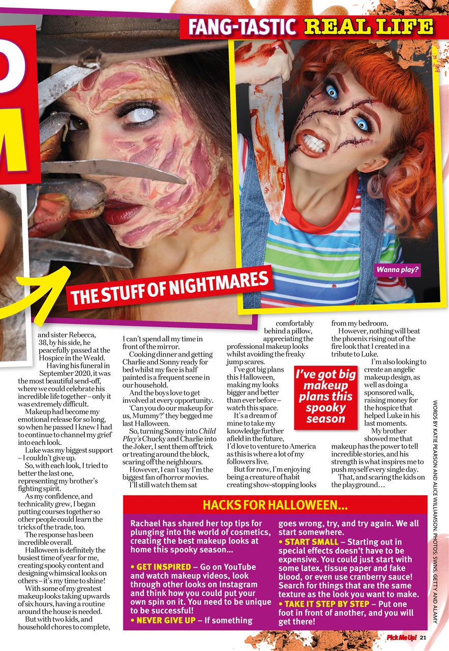 Pick Me Up Preview Pages